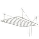 Ver imagem 1 de Varal De Teto Sekafácil Pintura Eletrostática Branca Grande – 60X140 Cm