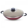Panela Wok Alumínio com Tampa de Vidro Paris Tramontina 4,5L - 1