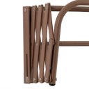 Ver imagem 3 de Varal De Parede Sanfonado Sekafácil Pintura Eletrostática Champagne Grande – 21X60X102 Cm