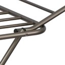 Ver mais imagens de Varal De Chão Com Abas Sekafácil Anodização Champagne Pequeno – 100X56X153 Cm