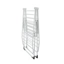 Ver imagem 3 de Varal De Chão Asa Delta Sekafácil Pintura Eletrostática Branca Grande - 110X60X203 Cm