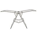 Ver imagem 1 de Varal De Chão Asa Delta Sekafácil Anodização Champagne Grande – 110X60X203 Cm