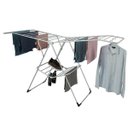 Ver imagem 2 de Varal De Chão Asa Delta Sekafácil Anodização Fosco Grande – 110X60X203 Cm