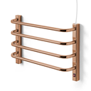 Ver imagem 5 de Toalheiro Térmico Pequeno Bronze 220v Fio Superior Direito