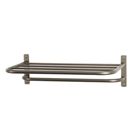 Porta - Toalha Sekafácil Anodização Champagne Médio - 15X31X52 Cm