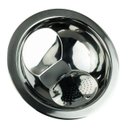 Ver imagem 2 de Escorredor de Arroz Inox Preto 25cm - Inox e Preto
