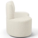 Ver imagem 6 de Sofá 2 Lugares Orgânico para Sala de Estar Living Larissa L02 Linho Champagne - Lyam Decor