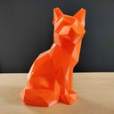 Ver imagem 3 de Raposa Decorativa - 15 Cm De Altura - Toque 3D:Laranja