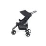 Carrinho de Passeio Bebê Hórus Ii - 3 Rodas Preto/cinza - Tutti Baby - Conforto e Estilo - 5