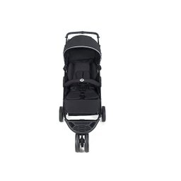 Carrinho de Passeio Bebê Hórus Ii - 3 Rodas Preto/cinza - Tutti Baby - Conforto e Estilo - 3