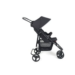 Carrinho de Passeio Bebê Hórus Ii - 3 Rodas Preto/cinza - Tutti Baby - Conforto e Estilo - 4