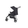 Carrinho de Passeio Bebê Hórus Ii - 3 Rodas Preto/cinza - Tutti Baby - Conforto e Estilo - 6