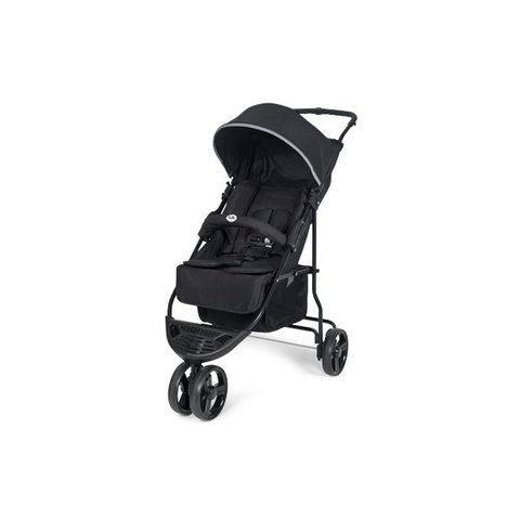 Carrinho de Passeio Bebê Hórus Ii - 3 Rodas Preto/cinza - Tutti Baby - Conforto e Estilo