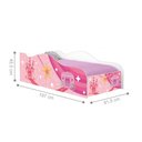 Ver imagem 2 de Cama Like Carruagem Rosa Solteiro Com Colchão