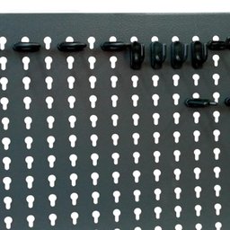 Painel para Ferramentas Em Aço 37,5x57,5cm com 24 Ganchos Plásticos Presto - 3