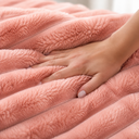 Ver imagem 7 de Boston Cobertor Canelado Alta Gramatura 400g Premium 1,80 x 2,20 Rosa
