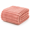 Ver imagem 1 de Boston Cobertor Canelado Alta Gramatura 400g Premium 1,80 x 2,20 Rosa
