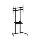 Ver imagem 1 de Pedestal Plus Suporte de Chão com Bandeja e Ajuste de Altura para Tv de Ate 75 Pol Digodigodigo Pede