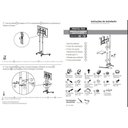 Ver imagem 6 de Pedestal Plus Suporte de Chão com Bandeja e Ajuste de Altura para Tv de Ate 75 Pol Digodigodigo Pede
