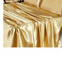 Ver imagem 2 de Jogo de Lençol Cama King 4 Peças Cetim Charmousse Romantic:Dourado