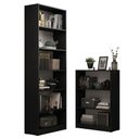 Ver imagem 4 de Kit Estante Livreiro 6908 e Estante Livreiro 6907 Preto