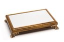Ver imagem 1 de Bandeja Decorativa Espelhada Madeira Luxo Envernizada para Sala Lavabo Bar