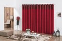 Ver imagem 1 de Cortina Stella Rosdry M413-2 250x300cm Vermelho