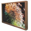 Ver imagem 4 de Quadro Decorativo Caixa Floral Gotas de Orvalho Tacolado Moldura Caixa 3cm Branca com Vidro 40 X 60c