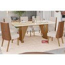 Ver imagem 5 de Kit 2 Cadeiras Sala Jantar Anne 2 Un Nature/Courano/Linho - Henn