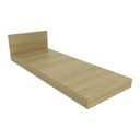 Ver imagem 1 de Tampo 100% Mdf 30mm para Balcão de Cozinha 20cm Multimóveis Cr20439 Carvalho Tropical