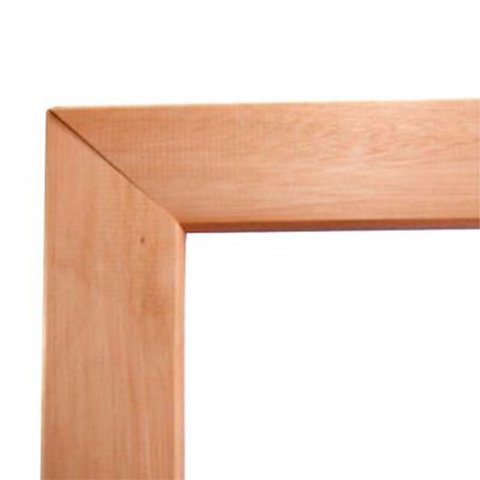 Guarnição / Alizar para Portas de Madeira Lisa de Eucalipto de 4,5 Cm