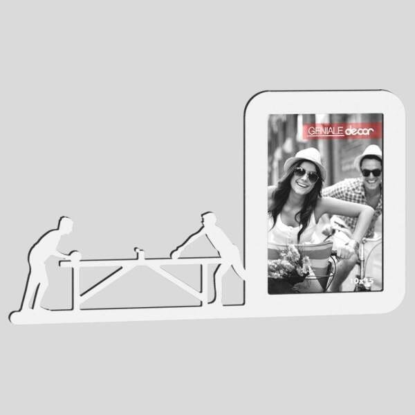 Porta-retrato Quadro Presente Esporte Pingue Pongue Tenis De Mesa Branco - 2