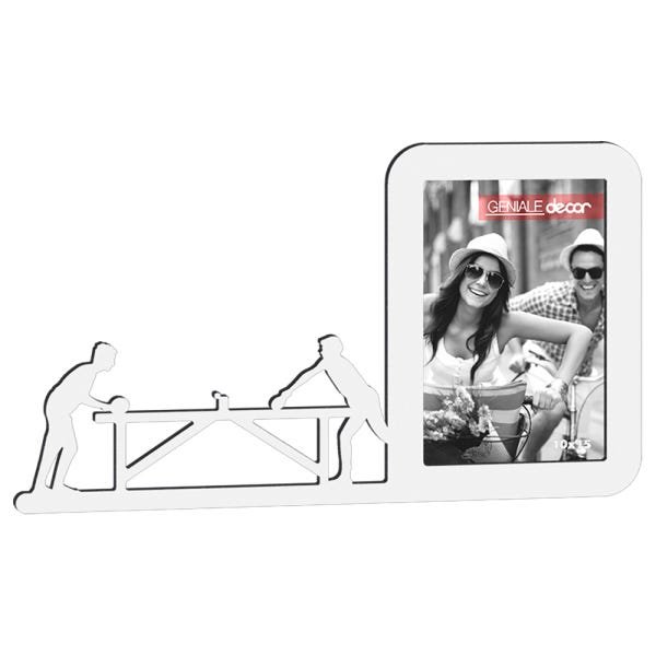 Porta-retrato Quadro Presente Esporte Pingue Pongue Tenis De Mesa Branco - 1