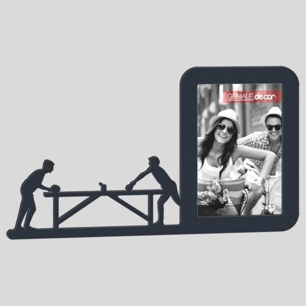 Porta-retrato Quadro Presente Esporte Pingue Pongue Tenis De Mesa Preto - 2