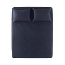 Ver imagem 1 de Jogo de Cama Solteiro Karsten 270 Fios Cetim 100% Algodão Domos Marinho