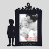 Porta-retrato Quadro Fui Pajem Lembrancinha De Festa De Casado Preto - 2