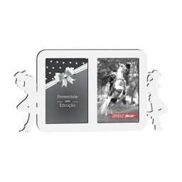 Porta-retrato Quadro Cowboys Vaqueiro Vaqueira Country Branco - 1 Porta-retrato Quadro Cowboys Vaqueiro Vaqueira Country Branco - 1