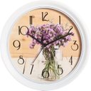 Ver imagem 1 de Relógio Parede 28cm Silencioso Branco Flores Herweg 660055S