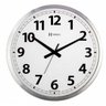 Relógio Silencioso Parede 40cm Branco Alumínio Herweg 6713s - 1