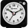 Relógio Despertador Quartz Clássico Herweg 2510 034 Preto - 1