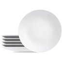 Ver imagem 1 de Conjunto 6 Pratos Tramontina Porcelana Leonora Rasos 25cm Branco Jogo Mesa