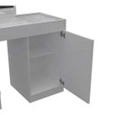 Ver imagem 3 de Escrivaninha Penteadeira de Canto Star Branco Mobler