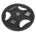 Ver imagem 1 de Anilha Lion para Barra e Halteres 20 Kg Profisisonal Standart