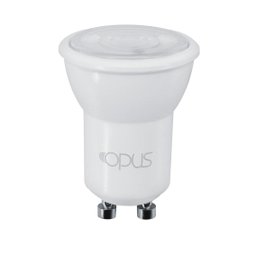 Mini Spot Dicroica de Embutir Recuado Quadrado Led 3,5w - 7