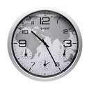 Ver imagem 3 de Relógio de Parede Luxo Horas Do Mundo Local Paris Nova York Londres 4 em 1 Decorado