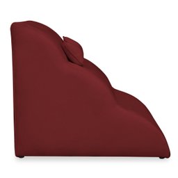 Escada Nuvem Rampa + Brinde Pet Dog Luxo para Cachorro Gatos Conforto Veludo Cor:vermelho - 4