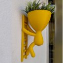 Ver imagem 2 de Kit 2 Vasos Suculentas Parede Robert Plant Escada Lançamento