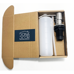 Dispenser Dosador Detergente Inox 304 de Embutir 350ml Bancada Cozinha Porta Sabonete Sabao Líquido - 6