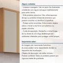 Ver imagem 7 de Armário Aéreo 40cm 1 Porta Condessa Cinza/Carvalho/Greige
