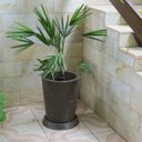Ver imagem 1 de Kit Vaso Planta + Prato 50x40 Redondo Cônico Polietileno BGPLASTICOS AREIA 001